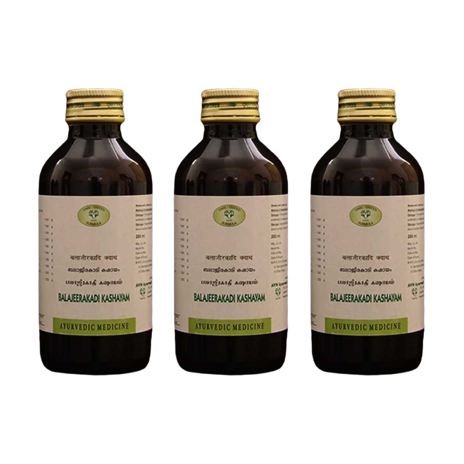 AVN Balajeerakadi Kashayam 200ml (Pack of 3)
