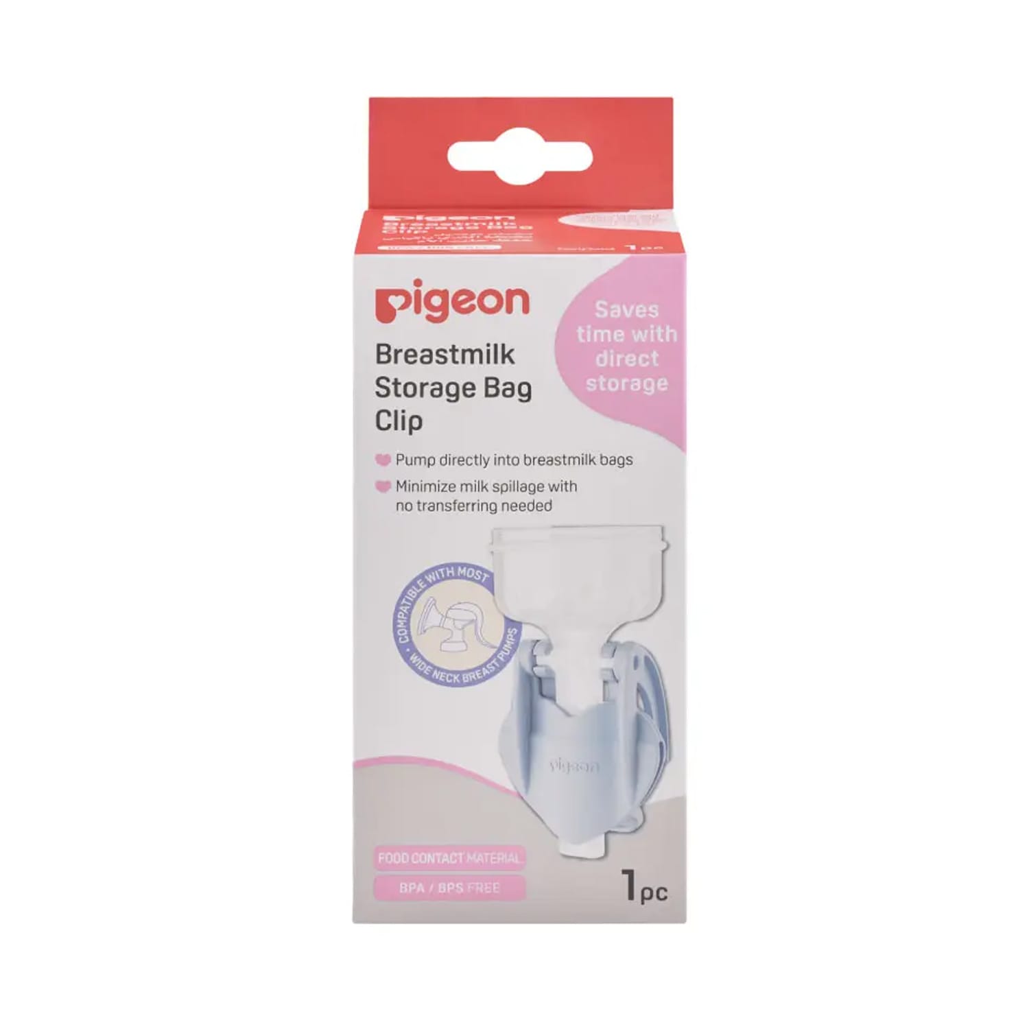 Pigeon Breast Milk Storage Bag Clip (1 Pc)