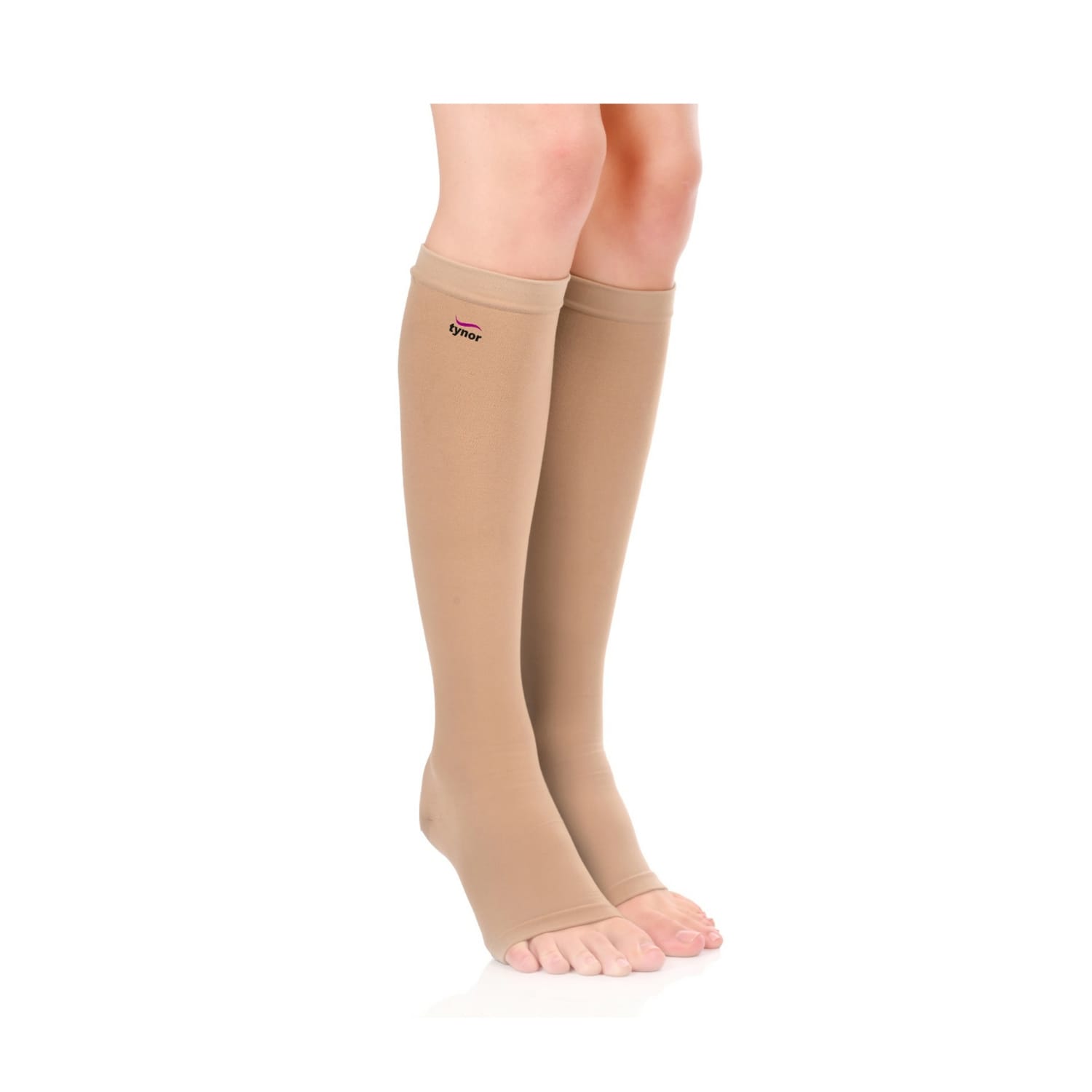 Tynor Medical Compression Stocking (Pair) 1-67 Knee High Class 2 Medium