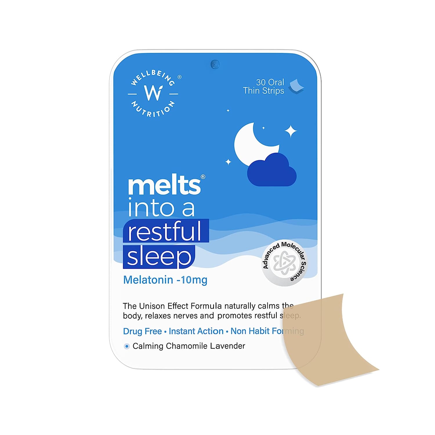 Wellbeing Nutrition Restful Sleep- 30 Oral Strips