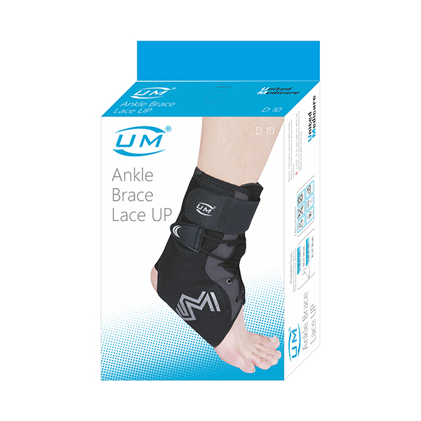 United Medicare Ankle Brace Lace Pull Up (D-10) - Small
