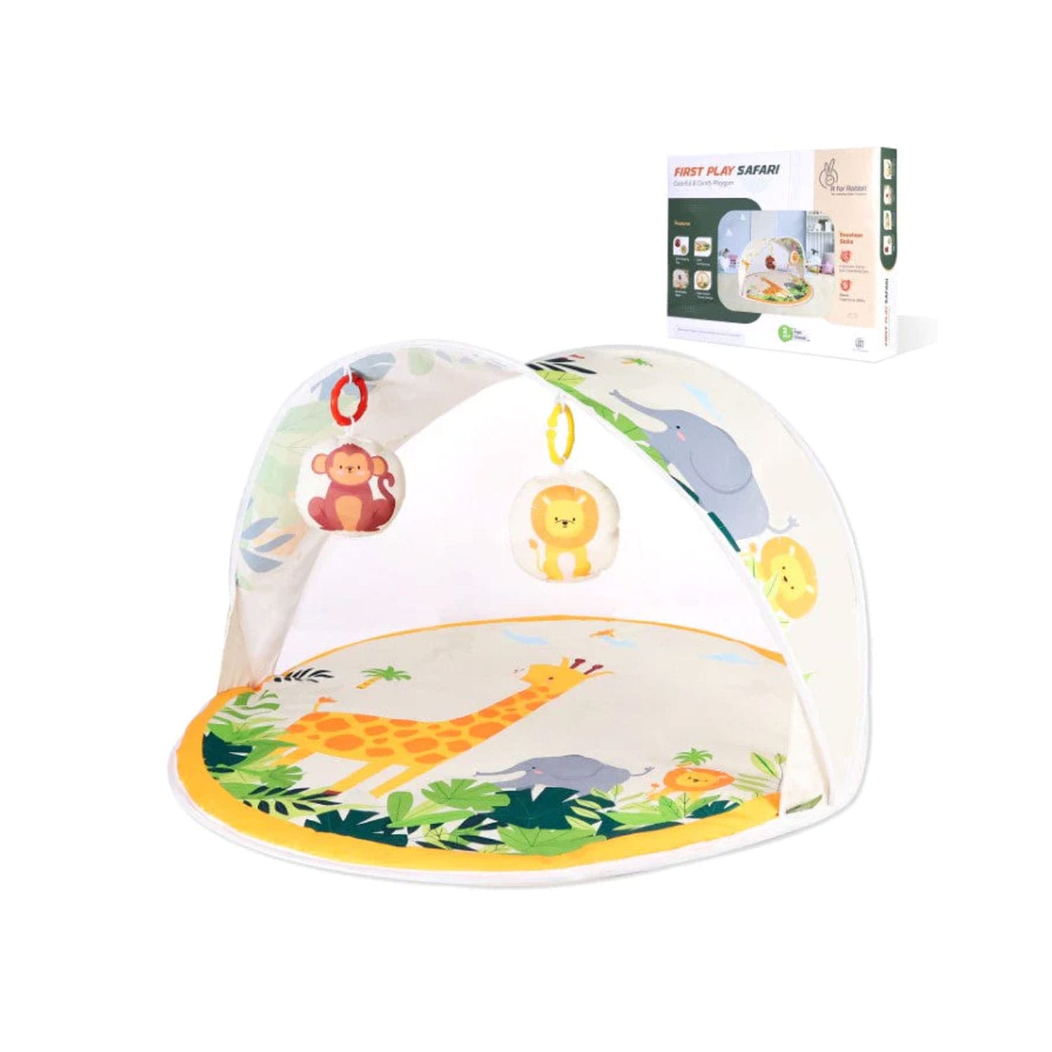 R for Rabbit First Play Safari Play Gyms - Orange