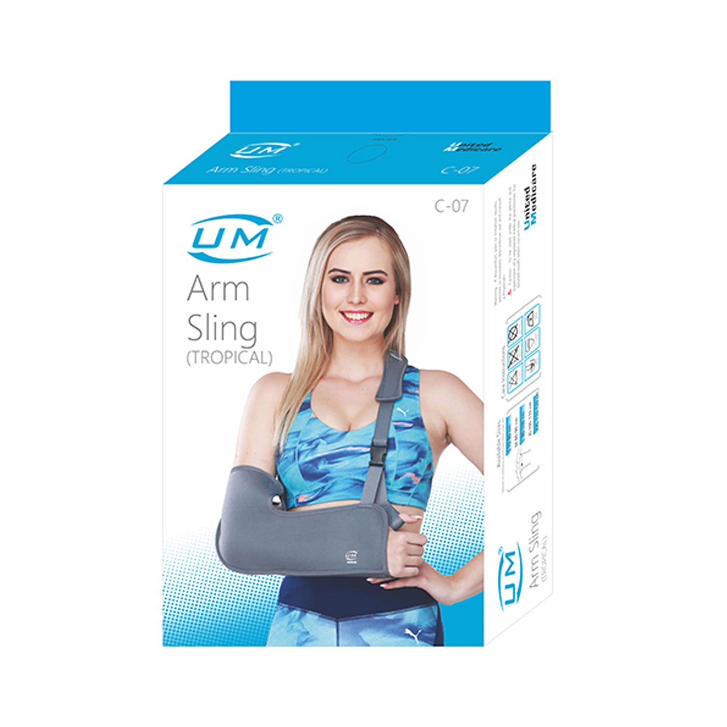 United Medicare Arm Sling Tropical (C-07) - Small