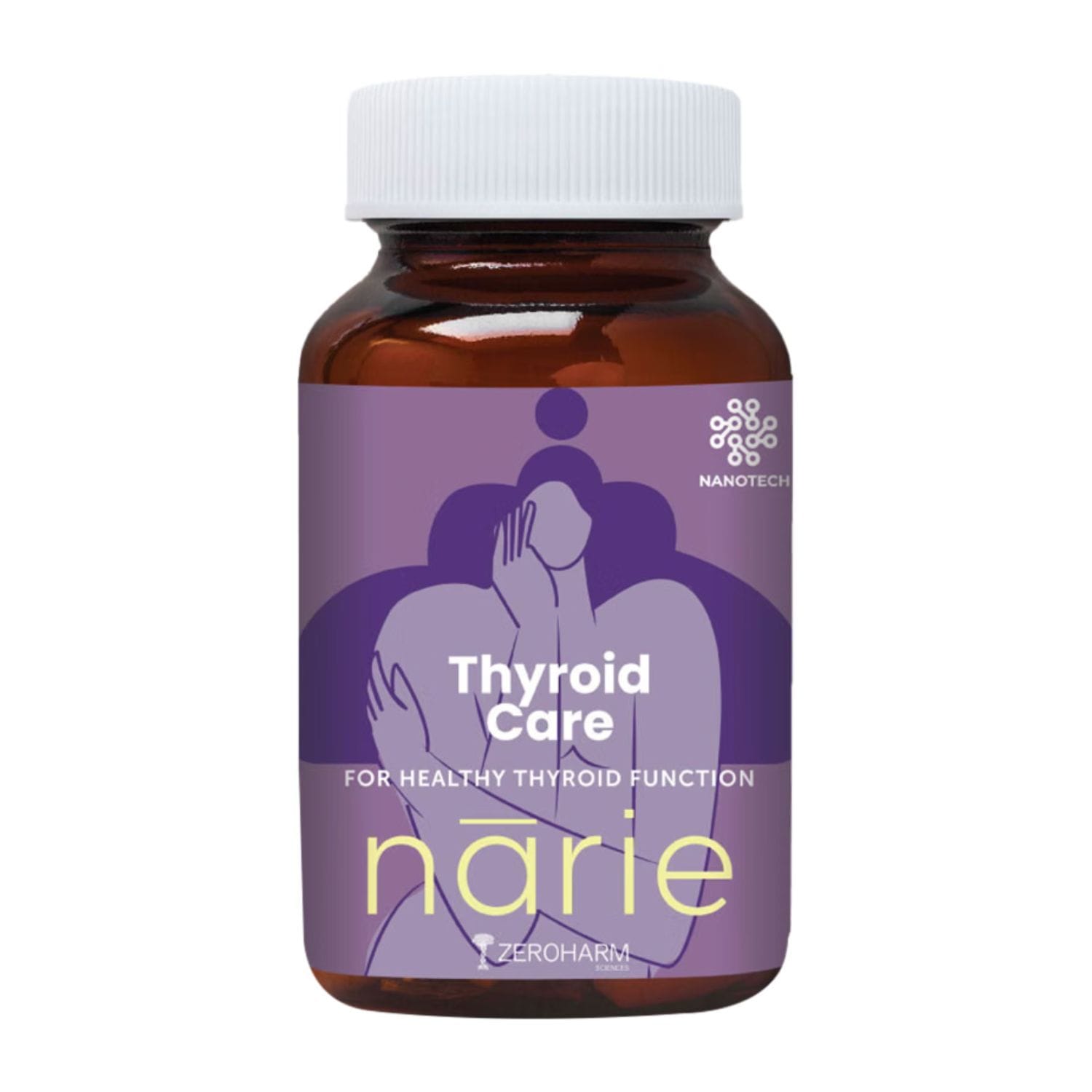 Zeroharm Narie Thyroid Care - 60 Veg Tablets