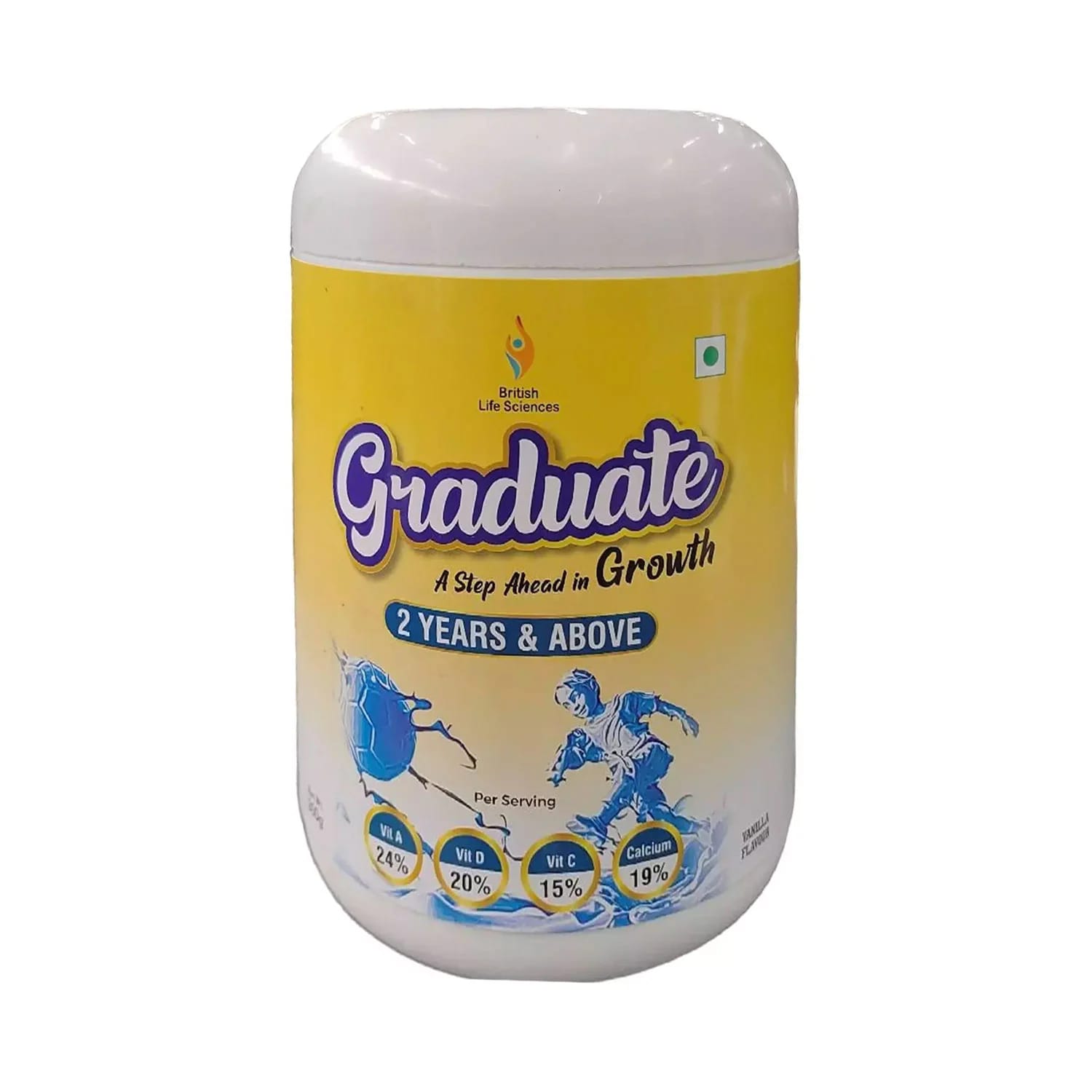 British Life Sciences Graduate Dutch Vannila Flavour Powder 2 Years and Above Kids (300g)