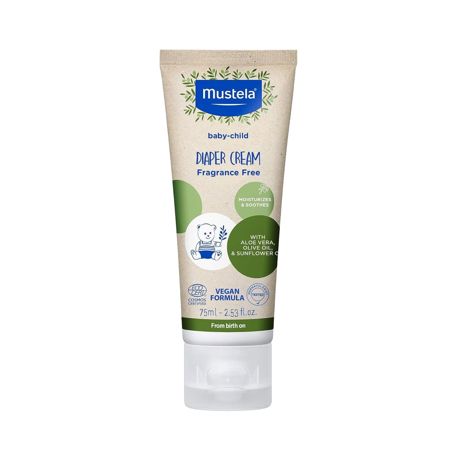 Mustela Bio Organic Diaper Cream 75ml