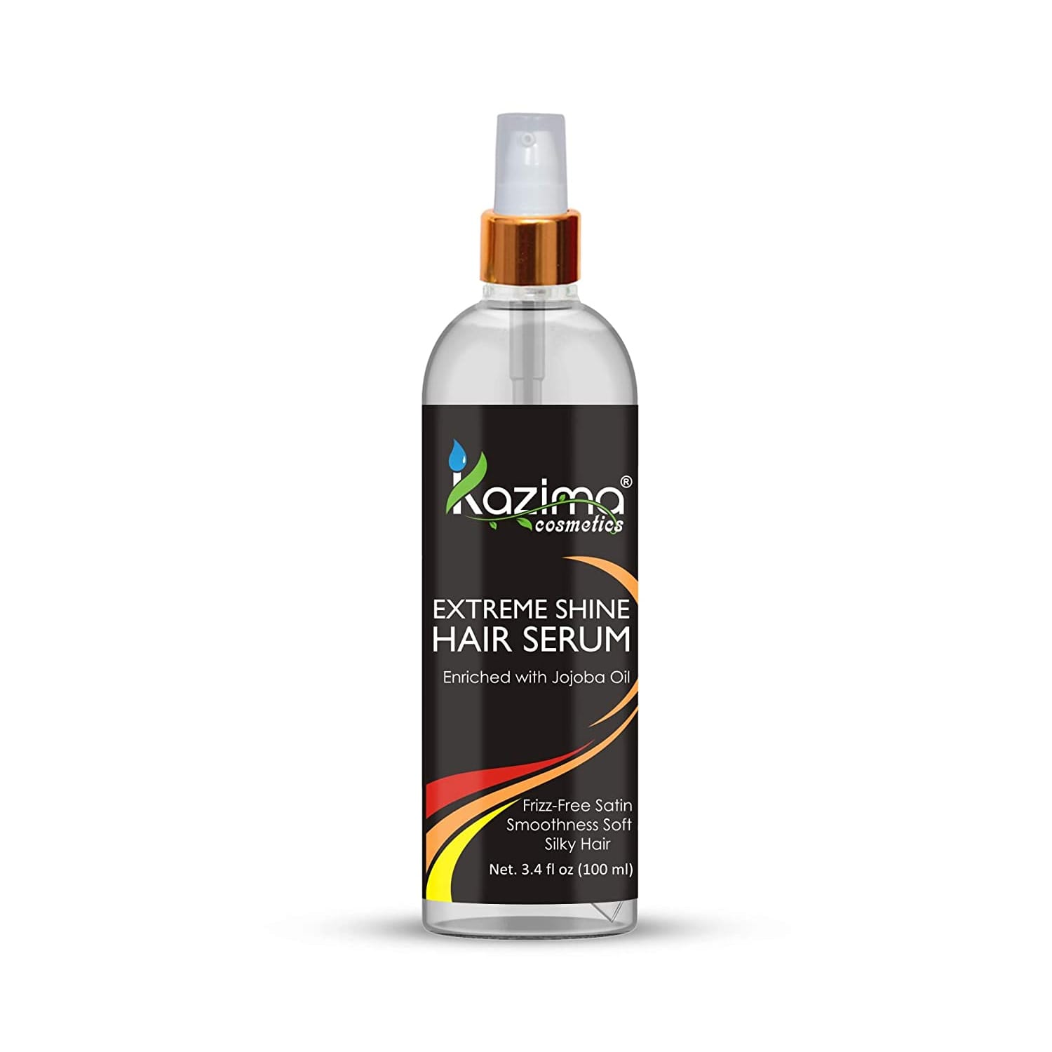 Kazima Extreme Shine Hair Serum for Hair - Enriched with Jojoba Oil, 100 ml