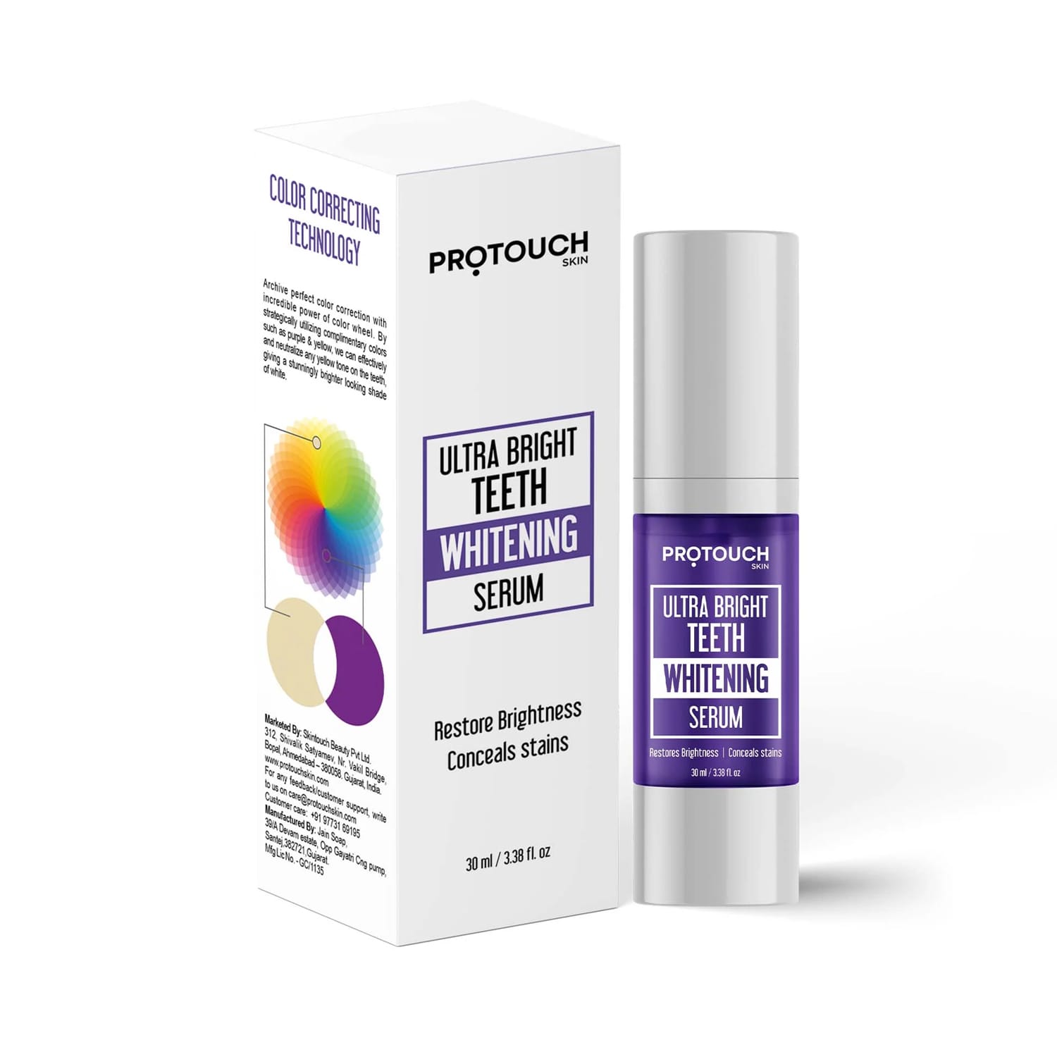 Protouch Ultra Bright Teeth Whitening Serum (30 ml)