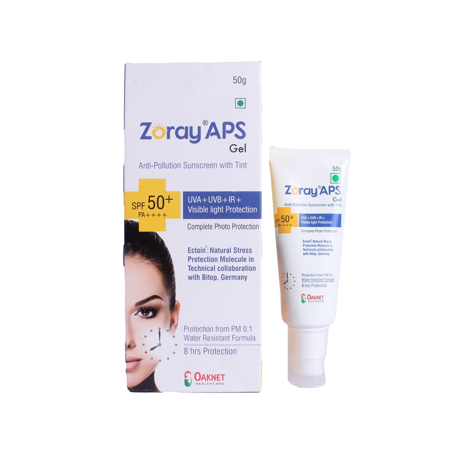 Zoray APS Sunscreen Gel SPF 50+ PA ++++(50g)