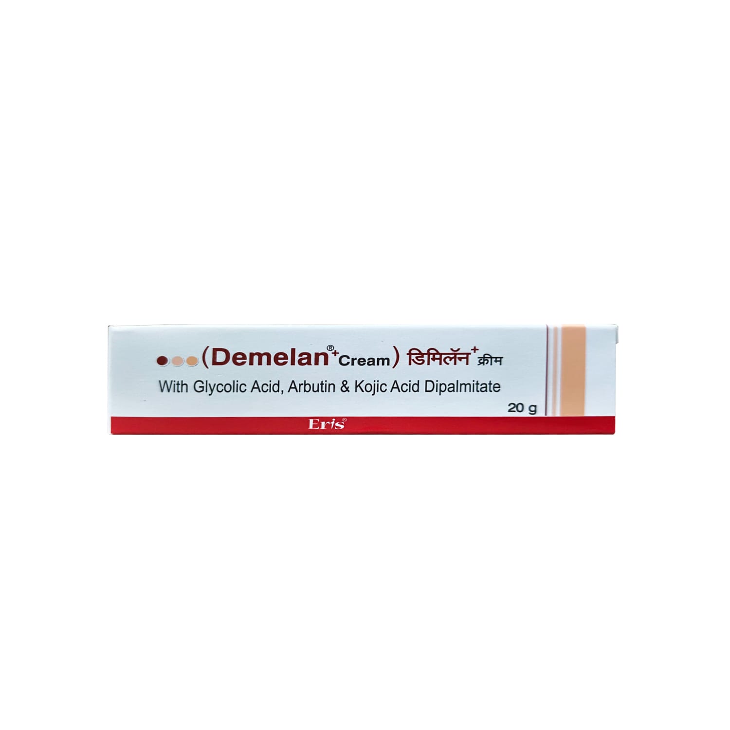 Demelan Cream 20gm with Glycolic Acid, Alpha Arbutin & Kojic Acid for Pigmentation & Dark Spots