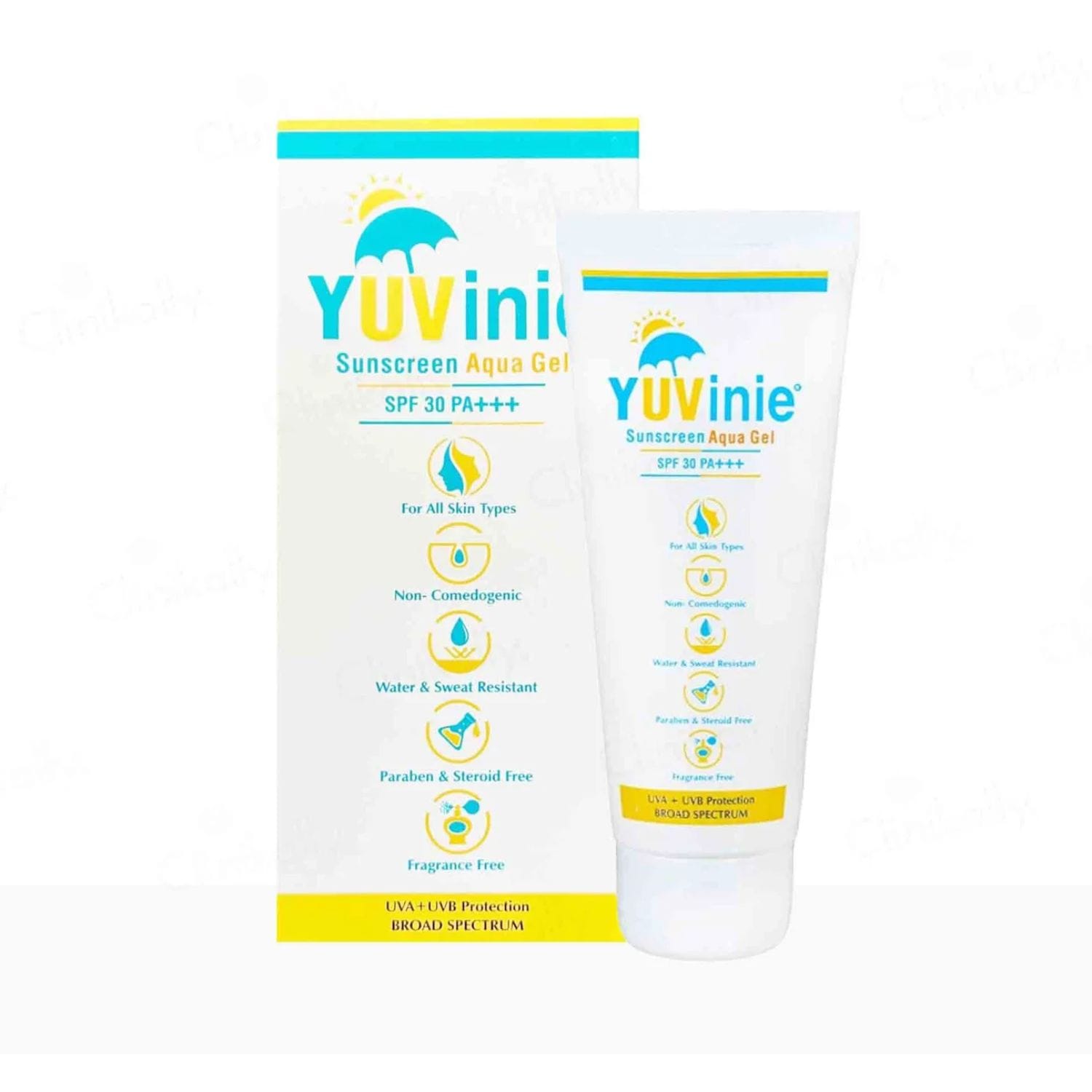 Talent India Yuvinie Sunscreen Aqua Gel (SPF 30) - 50gm