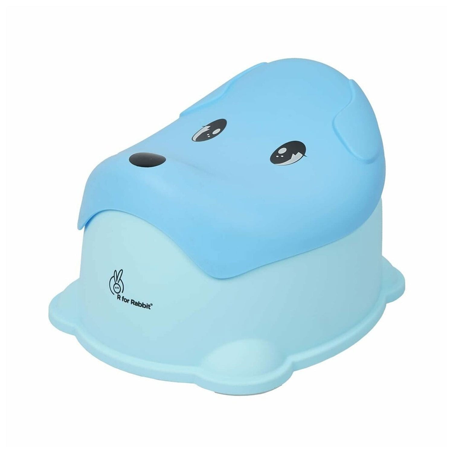 R for Rabbit Puppy Potty Training Seat for Babies from 1 to 7 Years (Pink)