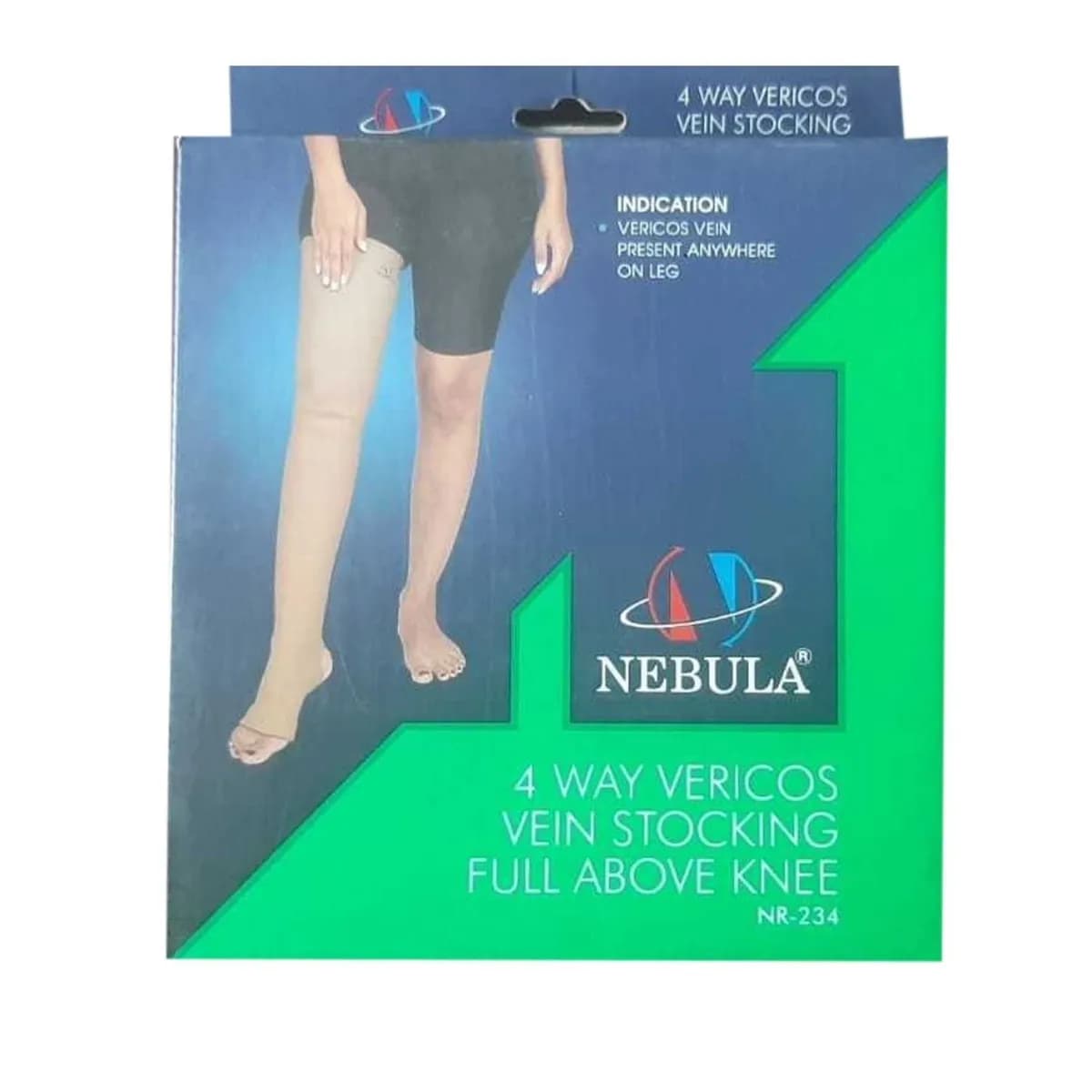 Nebula 4 Way Varicose Vein Stocking Full above Knee (Pair) - 3XL