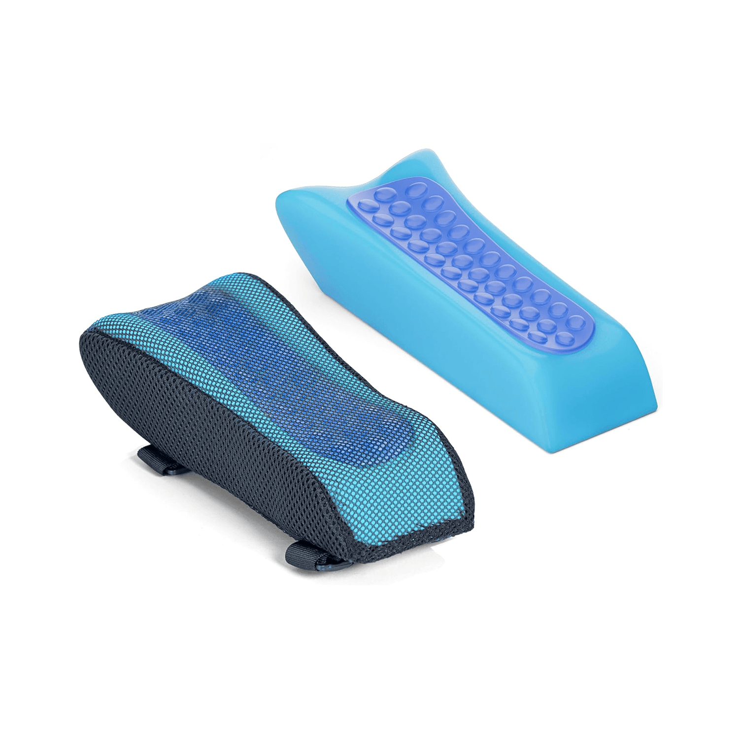 Fovera Gel Armrest Pad – Black (2 Pieces)