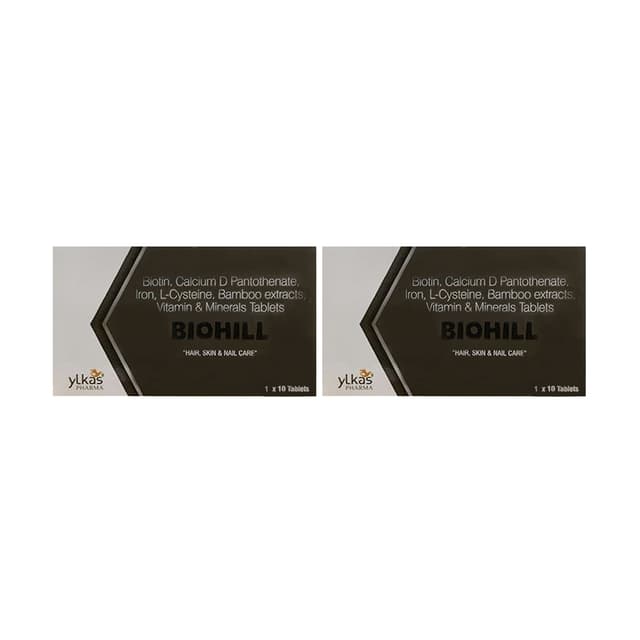 Ylkas BioHill Tablets (10 Tablets) (Pack of 2)