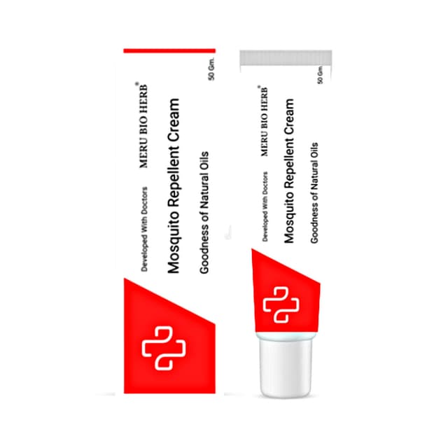 Meru Bio Herb Mosquito Repellent Cream - 50gm