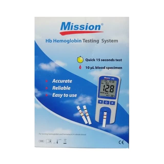 Mission HB Hemoglobin Test System