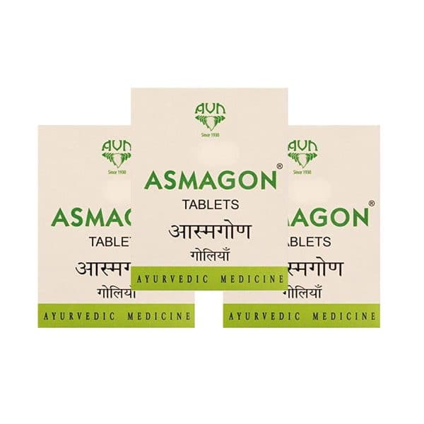 AVN Asmagon Tablets 1 Strip 10 Tablets - (Pack of 3)