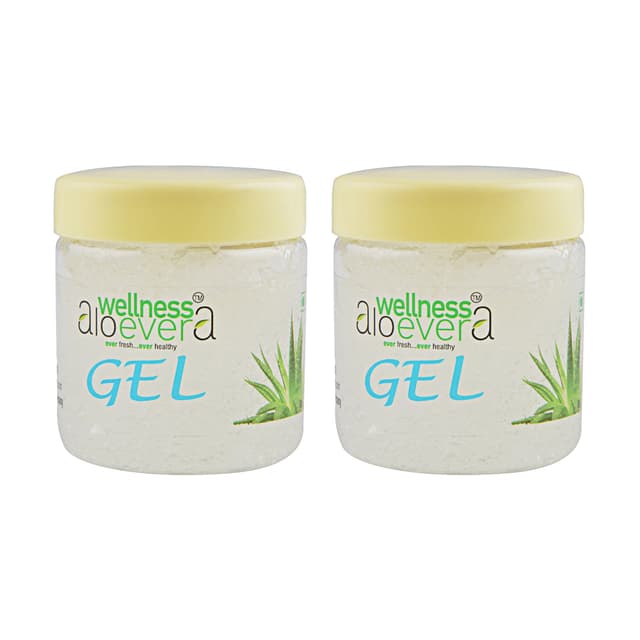 Wellness Agro Aloe Vera Gel 125g (Pack of 2)