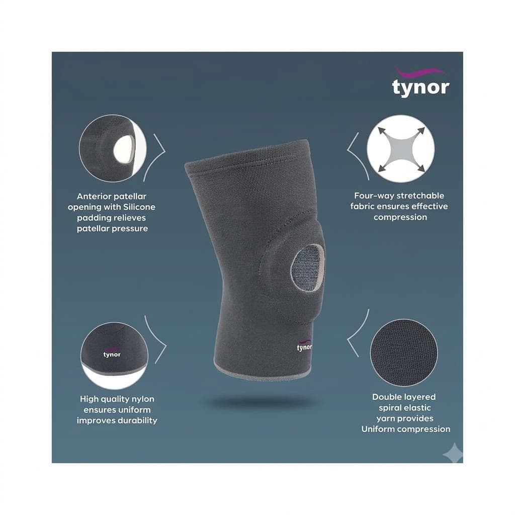Tynor Knee Cap Open Patella Large D-05