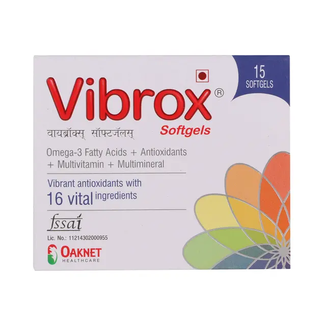 Vibrox Softgels- 15 Softgels