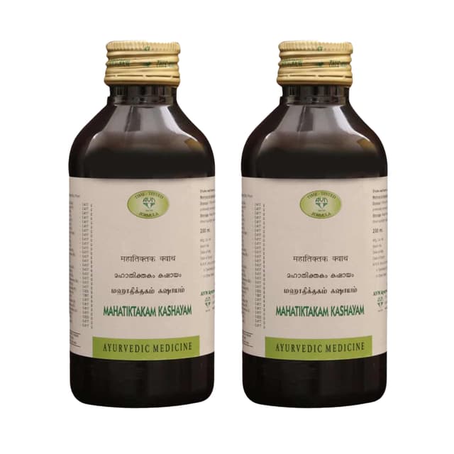 AVN Mahatiktakam Kashayam 200ml (Pack of 2)