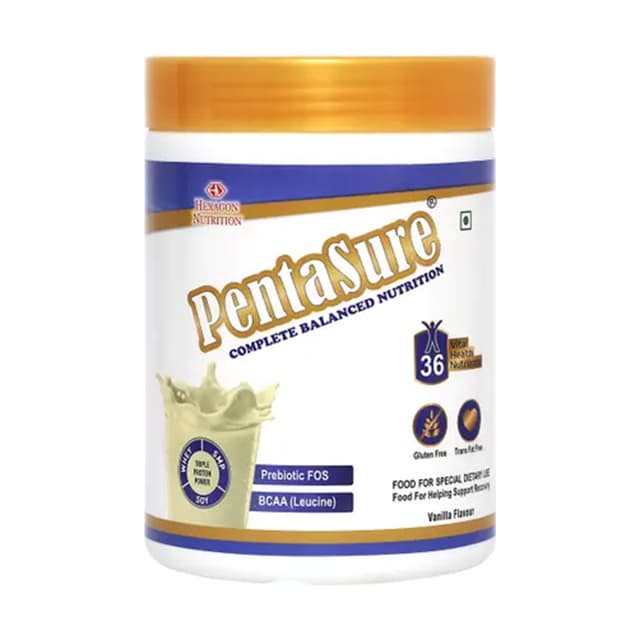 Pentasure Complete Balanced Nutrition Powder Vanilla Flavour 1Kg
