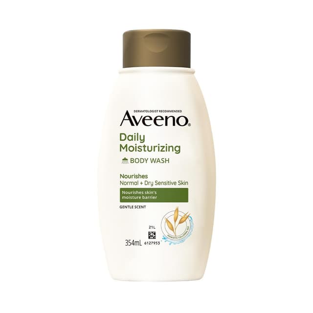Aveeno Daily Moisturizing Body Wash For Normal To Dry Skin, 354 ml