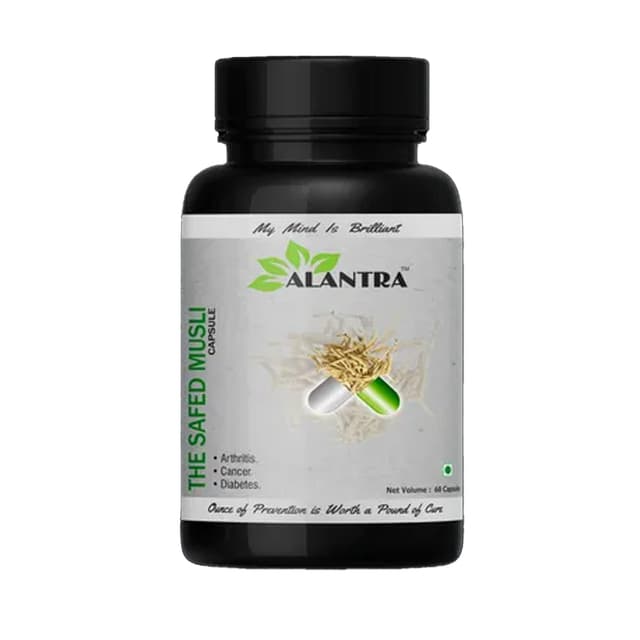 Alantra The Safed Musli Capsule (60 pcs)