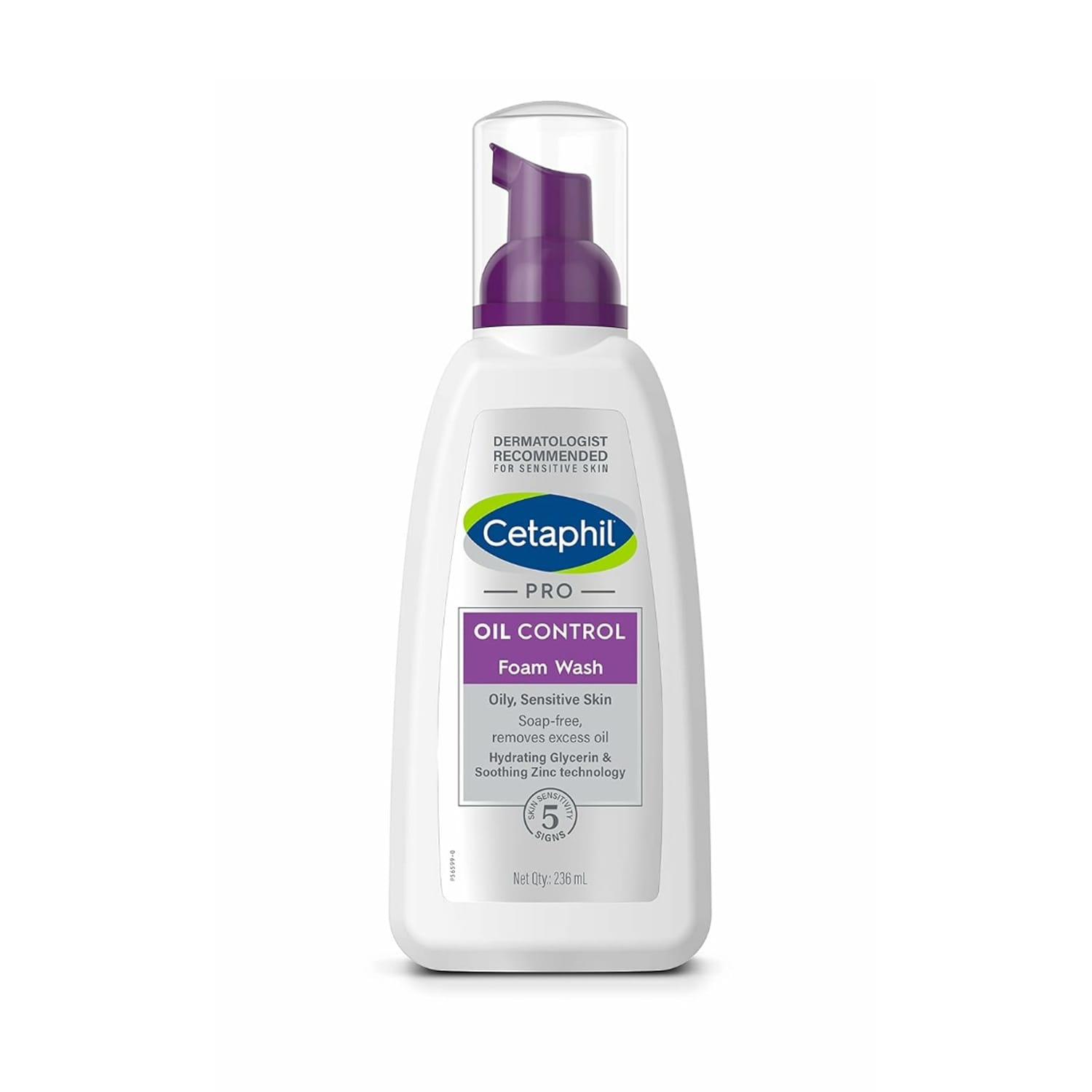 Cetaphil PRO Oil Control Foam Face Wash for Acne & Oily Prone Skin 236ml