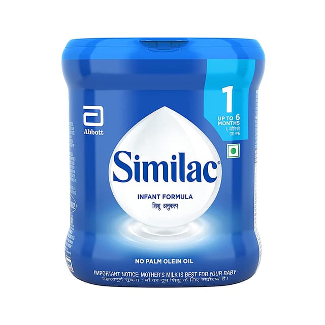 Similac Infant Formula-Stage 1 , 400g Jar (upto 6 months)