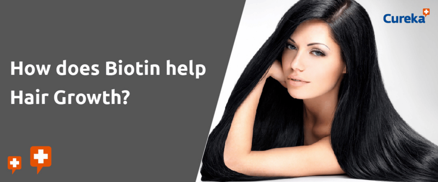 How does biotin help hair growth?