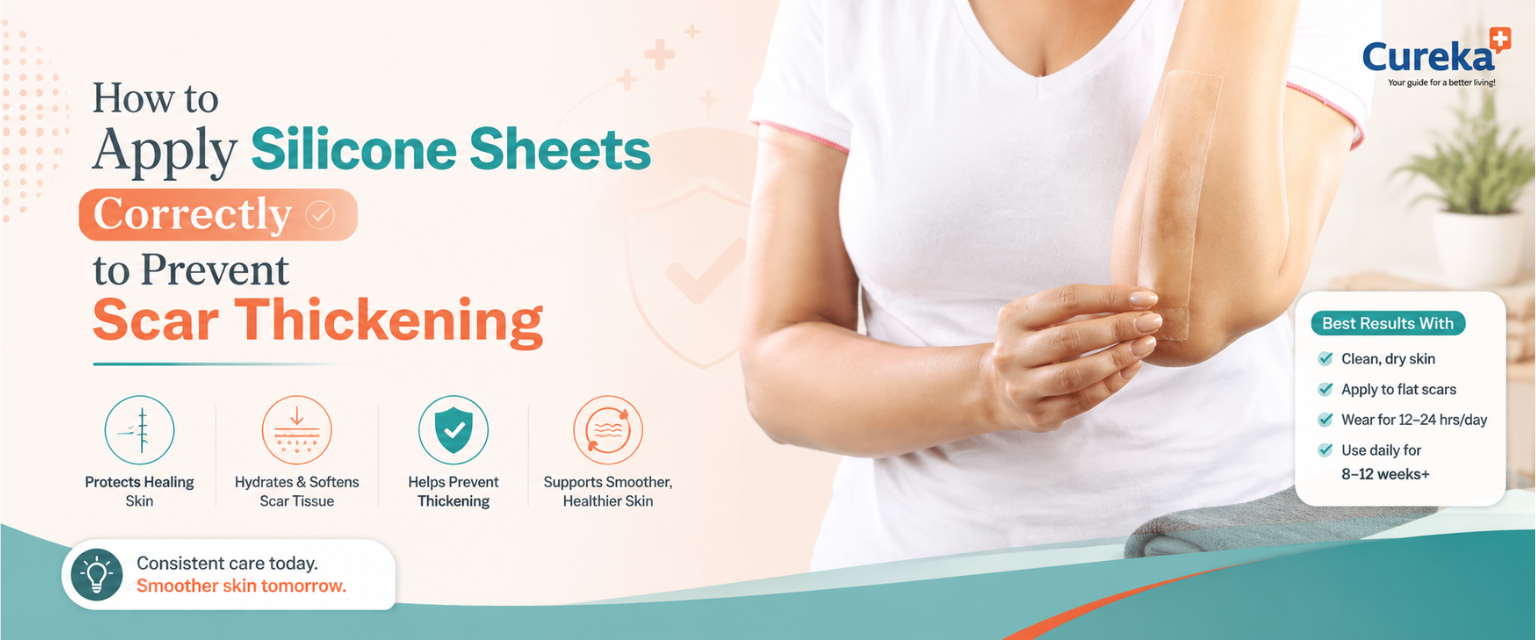 How to Apply Silicone Sheets Correctly to Prevent Scar Thickening