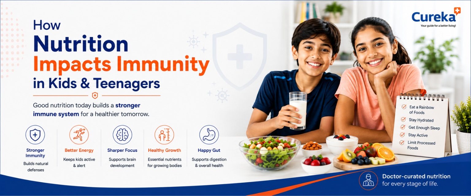 How Nutrition Impacts Immunity in Kids and Teenagers