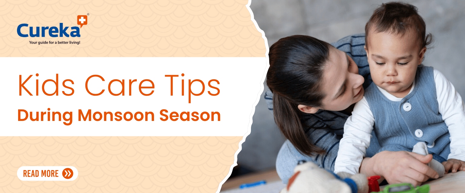 Kids care tips during Monsoon season
