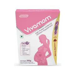 Signutra Vivamom Maternal Nutritional Supplement for Pregnant and Lactating Mothers Kesar Badam Flavour (200g)