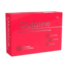 Ethiglo Glutafine Ultra-Rich Creamy Glutathione Soap 75g, Skin Lightening & Brightening