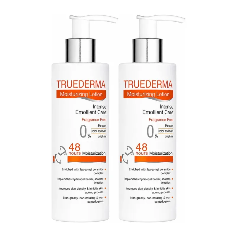 Regaliz Truderma Moisturizing lotion | Intense Emollient Care | 150 ml (Pack of 2)