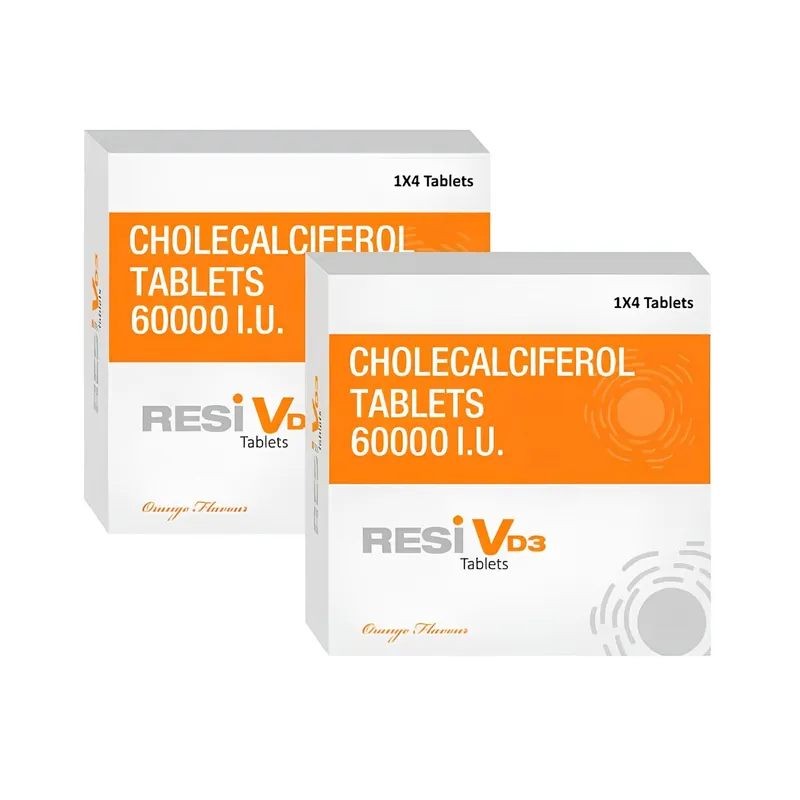 Resi VD3 Tablets (1×4) - Pack of 2