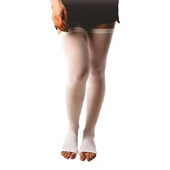 Vissco Anti-Embolism Stockings- Thigh(Open toe) Large (PC. No.5710)
