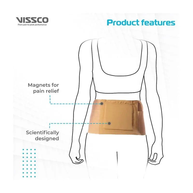 Vissco Magnetic Back Support - XXL (PC. No. 0104)