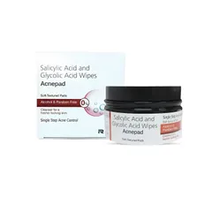 Regaliz Acnepad, 50 wipes | Effective against Acne, Blackheads, Pimples