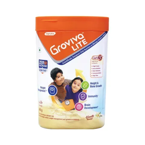 Signutra Groviva Lite Nutritional Supplement for 2+years Child Vanilla Flavour (400g)