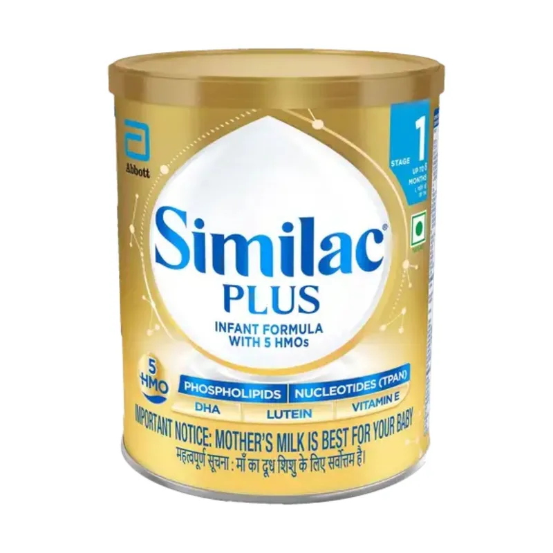 Similac Plus Infant Formula Stage 1 Up to 6 Months 400g Tin