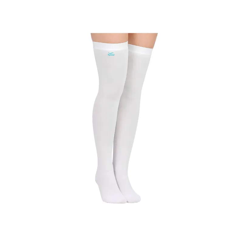 Tynor DVT Stocking Thigh High Pair I-69 (Large)