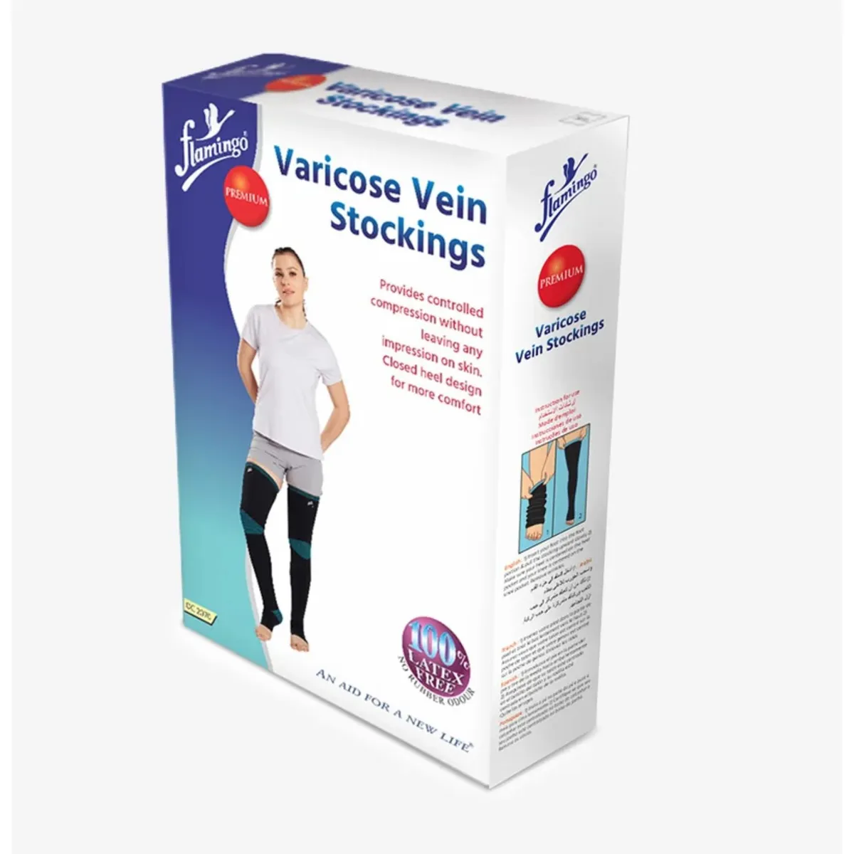 Flamingo Premium Varicose Vein Stockings (Pair) OC2070 XXXL