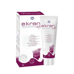 KLM Ekran Soft Silicone Sunscreen Gel SPF 50+ P+++ (50gm)
