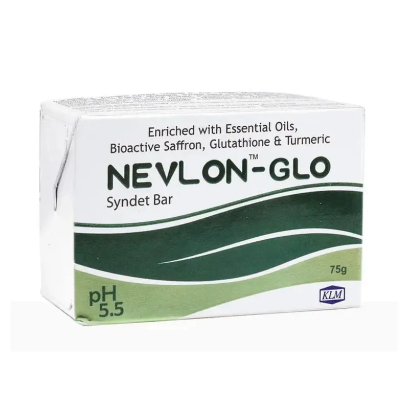 KLM Nevlon-Glo Syndet Bar (75 gm)