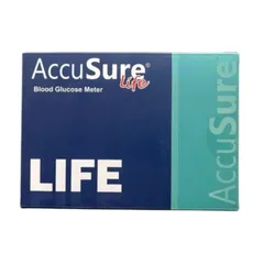 Accusure Life Blood Glucose Test Strips (50 strips)