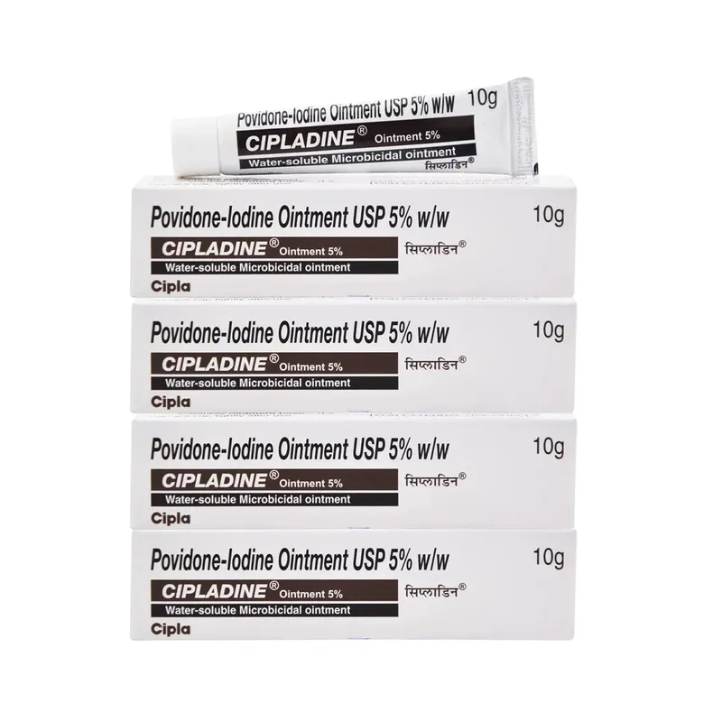 Cipladine Ointment - 10gm (Pack of 4)
